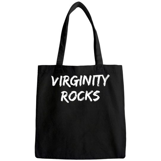 Virginity Rocks,Joke, Sarcastic, Family Tote Bag