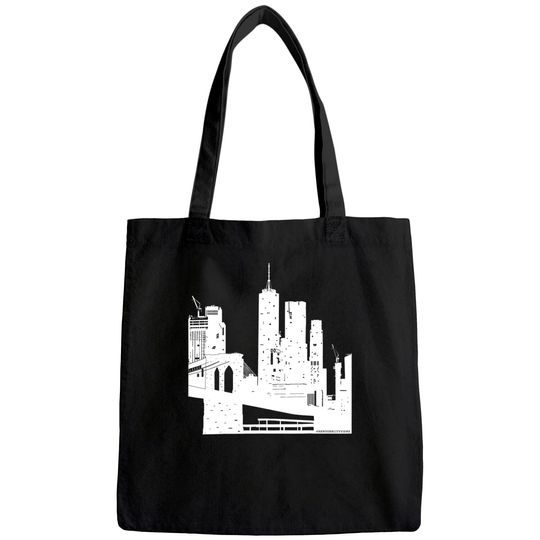 NYC Skyline  One World Trade Center Tote Bag