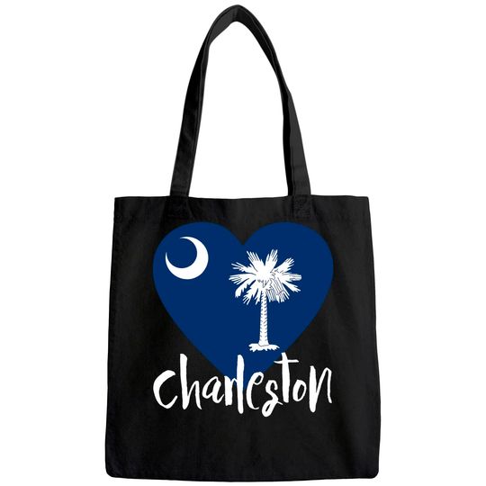 I Love Charleston South Carolina City Tote Bag