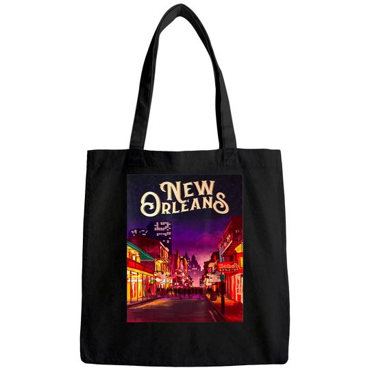 New Orleans French Quarter Tote Bag