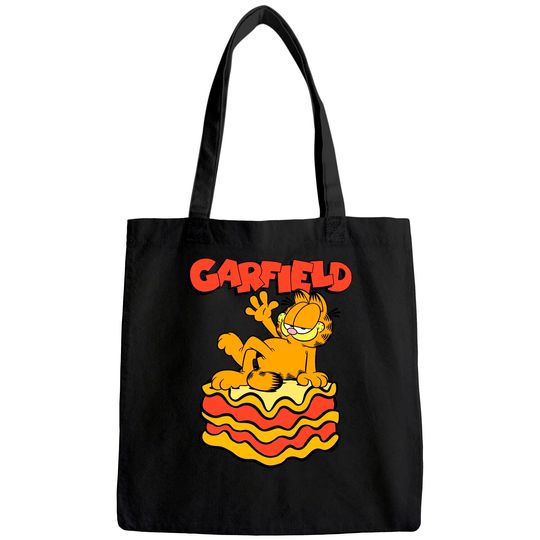 Lasagna Slice Garfield Pose Tote Bag