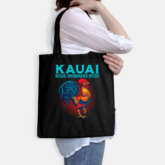 Kauai Chicken Unendangered Species Tote Bag