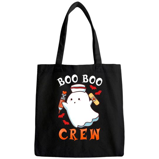 Halloween Nurse Boo Boo Crew Tote Bag