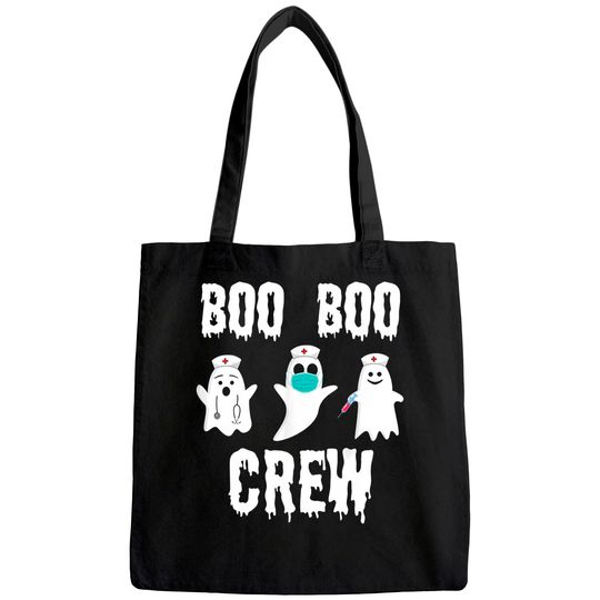 Halloween Nurse Costume Boo Boo Crew Tote Bag