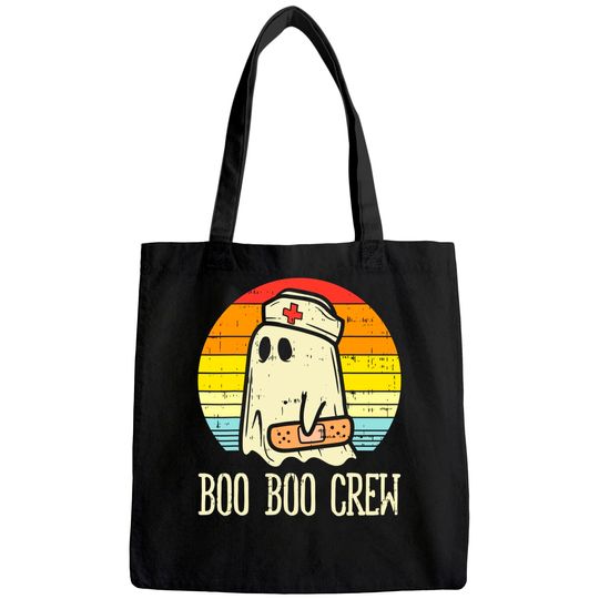 Boo Boo Crew Nurse Halloween Tote Bag