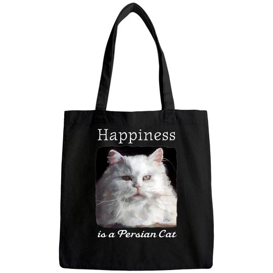 Happiness Is A Persian Cat Tote Bag
