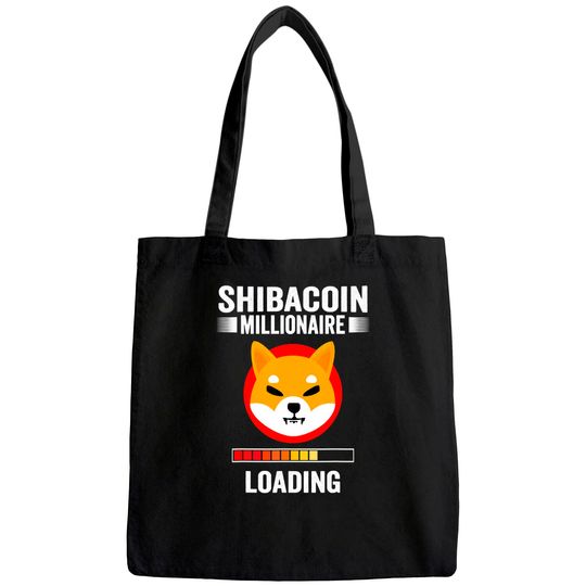 Shiba Coin The Millionaire Loading Token Coin Inu Tote Bag
