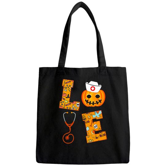 Love Halloween Nursing Tote Bag