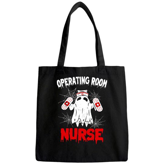 Operating Room Nurse Halloween Ghost Tote Bag