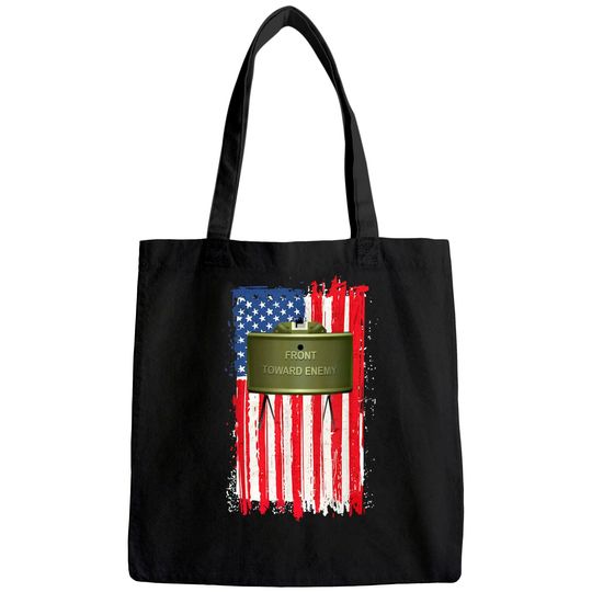 Claymore Mine Front Towards Enemy Tote Bag