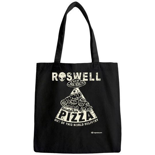 Roswell Pizza Tote Bag