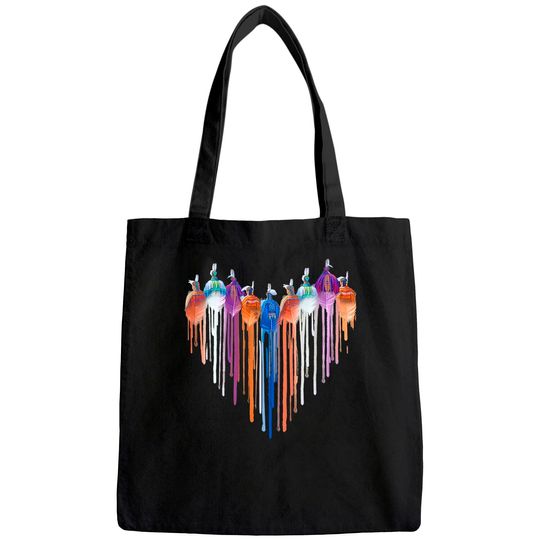 Native Americans Heart Tote Bag