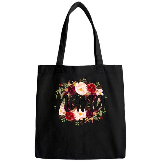 Nana Flower Art Tote Bag