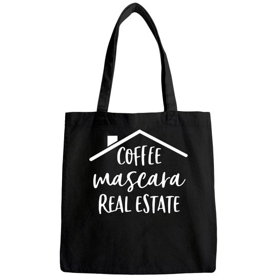 Coffee Mascara Real Estate Tote Bag