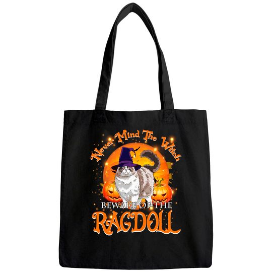 Never Mind The Witch Beware Of The Ragdoll Classic Tote Bag