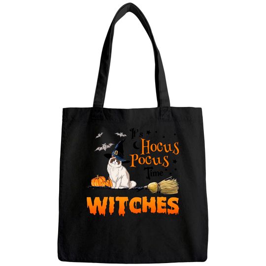 Hocus Pocus Time Wiches Cat Classic Tote Bag