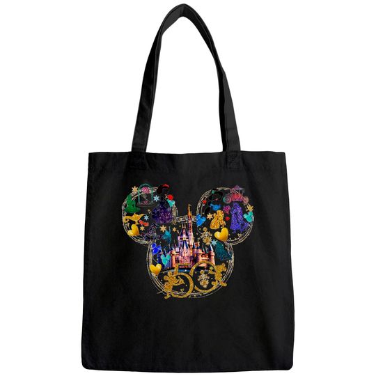 Walt Disney World 50th Anniversary Magic Kingdom Magic Castle Tote Bag