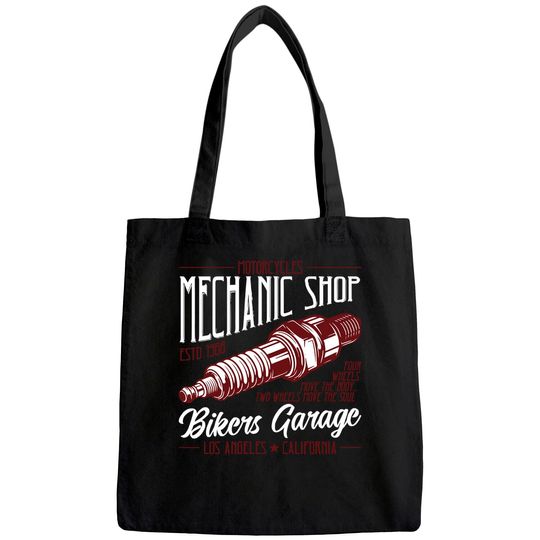 Mechanic Shop Tote Bag