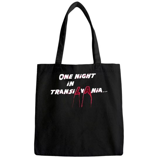 Nightmare Before Hiss-Tmas One Night In Transilvania Tote Bag