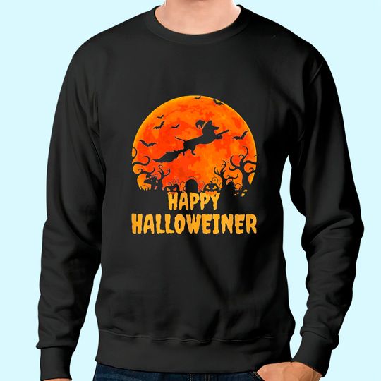 Dachshund Happy Halloweiner Sweatshirt