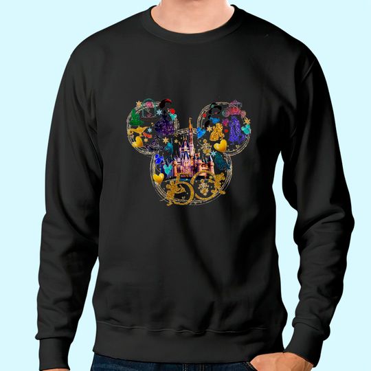 Walt Disney World 50th Anniversary Magic Kingdom Magic Castle Sweatshirt