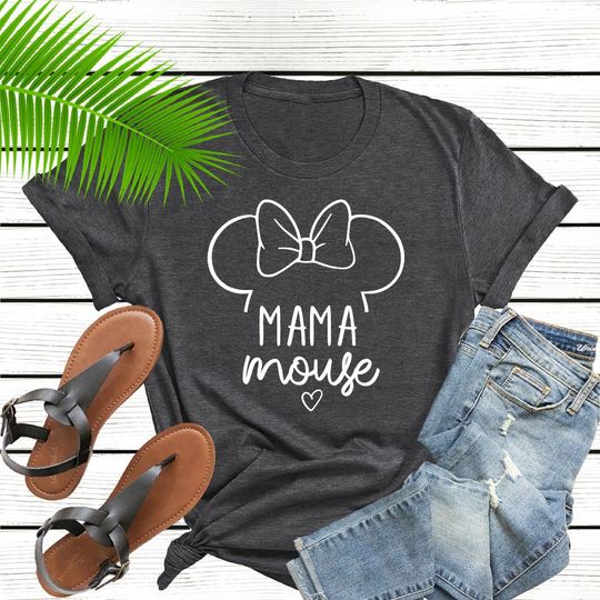 Mama Mouse Custom Disney Family Matching T Shirt