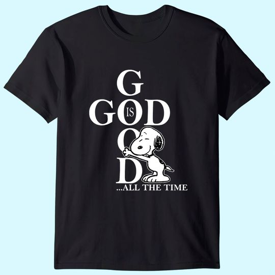God is Good Snoopy Love God Best Shirt for Chirstmas with Snoopy T Shirt