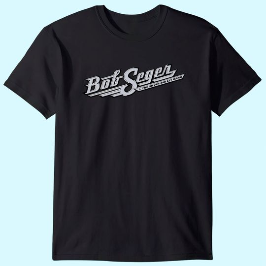 Bob Seger The Silver Bullet Band Mens Crewneck Ultra Cotton Short Sleeve Adult T-Shirt