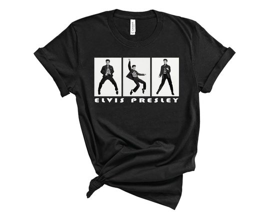 Elvis Presley Dancing Bella T-Shirt
