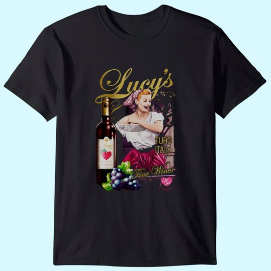 I Love Lucy 50's TV Series Bitter Grapes Adult T-Shirt