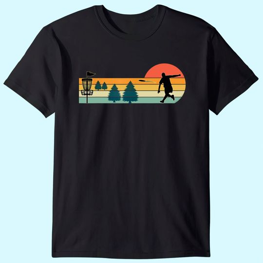 Cool Retro Disc Golf Sport T-Shirt