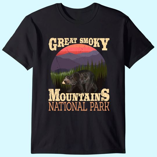 Great Smoky Mountains National Park - Hiking & Camping T-Shirt