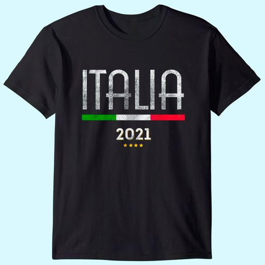 Euro 2021 Men's T Shirt Italia Soccer Fan