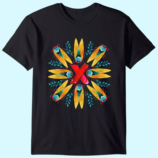 Cicada Mandala Brood X 2021 Men's T-Shirt
