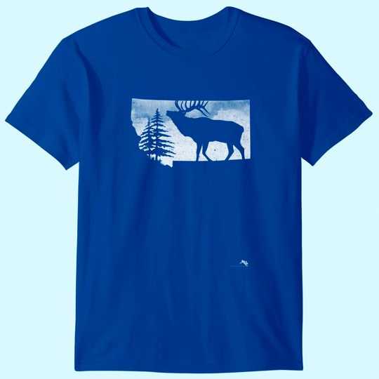Montana Elk Hunter T Shirt