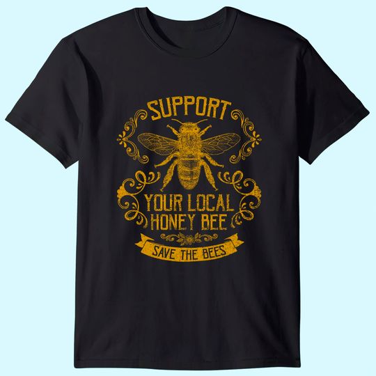 Honey Bee Bee Keeper Design T Shirt