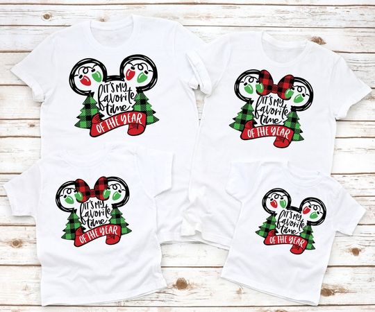 Christmas Disney Matching Family T-Shirt