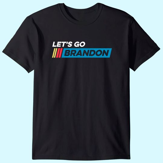 Let’s Go Brandon Joe Biden Chant Fake news strikes again T-Shirt