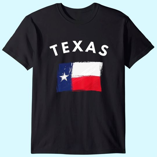 Texas Fans State of Texas Flag T-Shirt