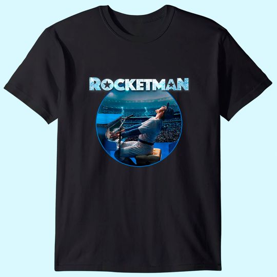 Rocketman Movie Elton John Piano T-Shirt