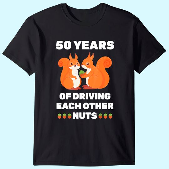 25th 25-Year Wedding Anniversary Funny Couple For Him Her T-Shirt
