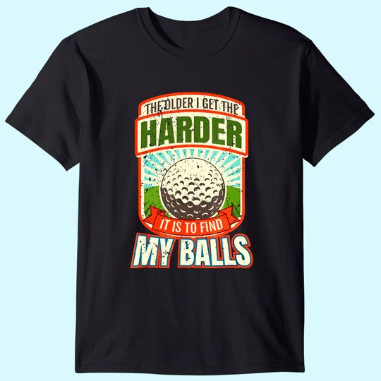 Funny Golf Shirts For Men, Funny Golfer Tshirts