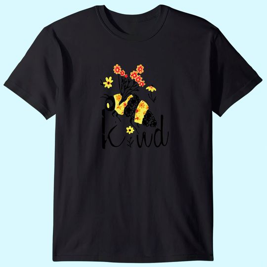 Bee Kind Graphic Floral T-Shirt