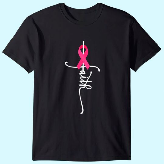 Breast Cancer Faith Breast Cancer Awareness T Shirt