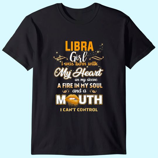 Womens I'm Libra Girl September 23 T Shirt