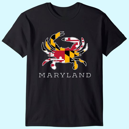 Maryland State Flag Classy T Shirt