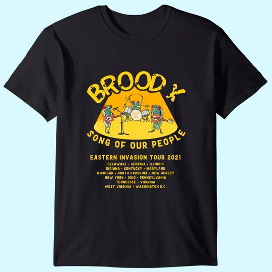 Cicada 2021 Men's T Shirt Brood X Song Of Our People