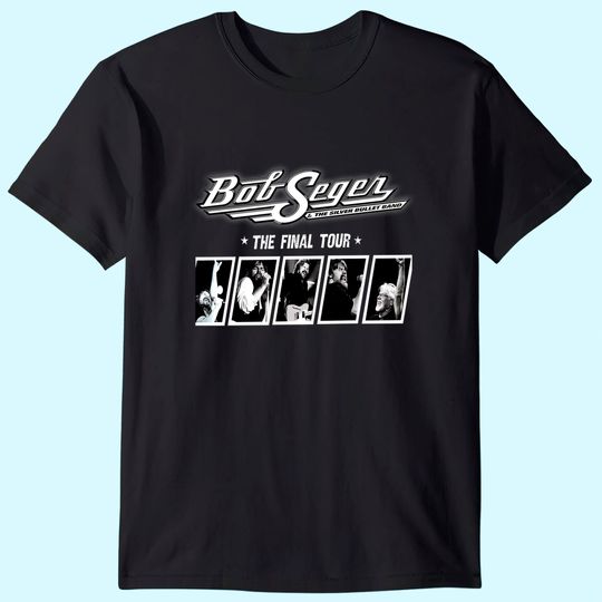 Love Bob Art Seger Retro Rock And Roll Legends 1970s T-Shirt