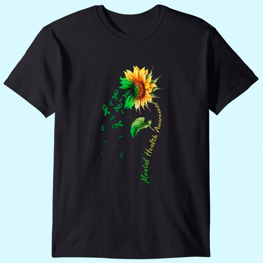 Mental Health Awareness Sunflower Shirt