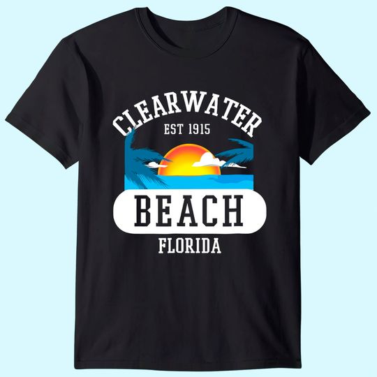 Clearwater Beach Florida Beach T Shirt